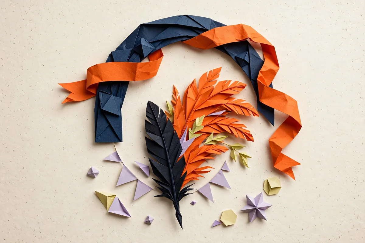 Open air paper illustration